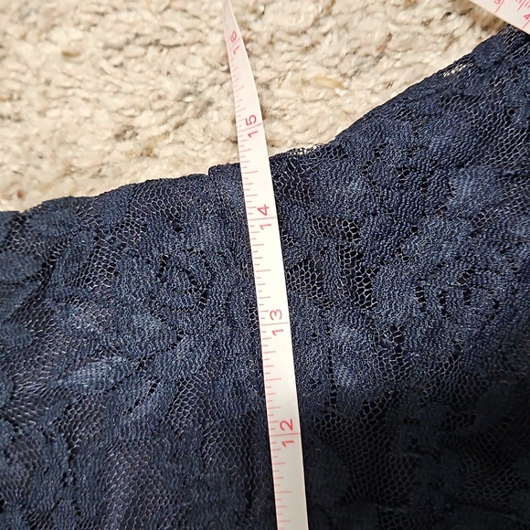 EUC Lulu's Navy Lace Dress - Picture 10 of 12